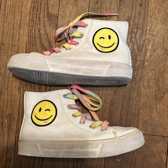 Girls SUGAR & JADE Smiley Face sneakers - Picture 5 of 8